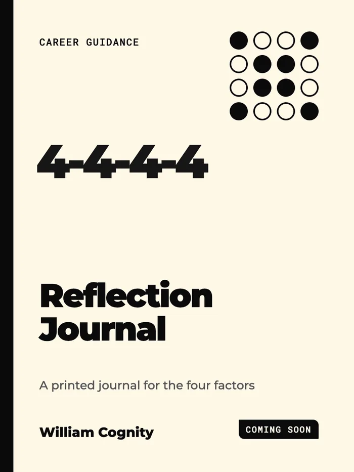 Cover of Reflection Journal