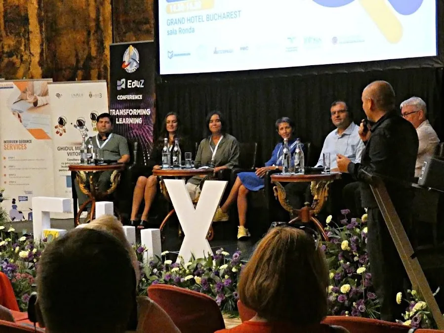 William Cognity at a conference